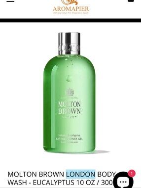 Molton Brown Eucalyptus Bath & Shower Gel — Green